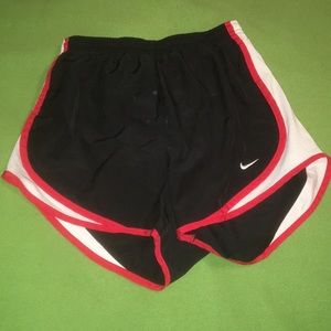 Black and Red Nike Shorts